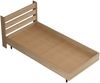 Einzelbett Vesanto 100x200 cm Eichenoptik [en. casa] Bild 3
