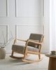 Schaukelsessel SORSELE Cord Beige Bild 3