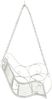 vidaXL Schaukelbank Stahl 71 x 75 x 59 cm Antik Weiß 42038690 Bild 4