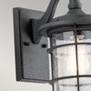 Außenleuchte, Wandlampe, Laterne, Stahl, H 33,7 cm Bild 4