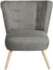 Sessel Kassi Bezug Flachgewebe Buche natur / hellgrau 22351 Bild 2