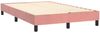 Polsterbett Stoff Rosa 120x200 cm Samt Bild 4