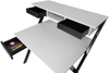 Homeoffice Schreibtisch X-Home grau Dekor Bild 4