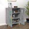 Sideboard, Kommode Grau Sonoma 69,5x34x90 cm Holzwerkstoff j1612p Bild 3