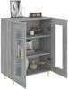 Sideboard, Kommode Grau Sonoma 69,5x34x90 cm Holzwerkstoff j1612p Bild 4