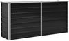 vidaXL Garten-Hochbeet Anthrazit 160 x 40 x 77 cm Verzinkter Stahl 45730 Bild 2