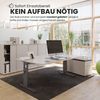 bümö Rollcontainer mit Schubladen, Container abschließbar aus Holz in Asteiche - Rollwagen für's Büro als Schreibtisch Unterschrank, Bürocontainer od. Schreibtischcontainer mit Relinggriffe, TC30-R-R-RE Bild 5