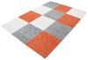 SIMPEX24 Teppich Kariert Design, Läufer, Höhe: 30 mm, Teppich Wohnzimmer Kariert Design Modern Verschidene Farben und Größen Bild 4
