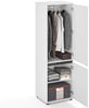 KOMTO Garderobenschrank CUBE 60-90 cm Mit Fächern Schubladen Kleiderschrank Schrank Mehrzweckschrank mit Türig & Schubladen Garderobenschrank Flur 192 cm Bild 4