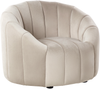 Sofa Set 6-Sitzer MALUNG Samtstoff Beige Bild 4