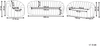 Sofa Set 6-Sitzer MALUNG Samtstoff Beige Bild 3