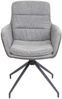 Mendler 6x 'HWC-K32' Esszimmerstuhl, Auto-Position, Stoff / Textil grau-dunkelgrau Bild 4