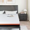 vidaXL Matratze Weiß und Schwarz 180 x 200 cm Jacquard-Stoff 4106356 Bild 3