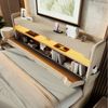 STILVORA Polsterbett 180×200 mit matratze,Stauraumbett Doppelbett mit bettkasten und USB (Struraumbett, Funktionsbett, 1-tlg, 180*200, Ohne Matratze), Stauraum Kopfteil mit USB und Typ C-Port, LED-Funktion Bild 3