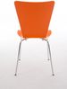 2er Set Besucherstuhl Aaron, Orange Bild 5