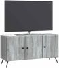 vidaXL TV-Schränk Graues Sonoma 99 x 34,5 x 50 cm Holzwerkstoff 895641 Bild 2