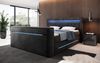 Boxspringbett Neptun mit TV Lift und RGB 160x200 Schwarz H4 (100kg+) Bild 2