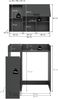 Waschmaschienenumbau Set (B/H/T: 95x195x60 cm) in anthrazit Nachbildung Bild 4