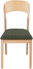 Esszimmerstuhl 2er Set ALVIN Holz Heller Holzfarbton Bild 5
