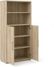 Büroschrank Prisme Ablage Schrank Aktenschrank Kommode Sideboard Eiche Dekor Bild 4