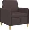 vidaXL Sofa mit Stauraum Dunkelbraun 72 x 78 x 87 cm Polyester 42036867 Bild 2