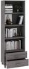 vidaXL Highboard HAMAR Hellgrau 60x35x180 cm Massivholz Kiefer 340491 Bild 3