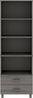 vidaXL Highboard HAMAR Hellgrau 60x35x180 cm Massivholz Kiefer 340491 Bild 5