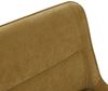 Eckbank HWC-O81, Esszimmerbank Bank, Öko-Tex (310g/m²) Chenille Stoff/Textil Metall 210x159 cm ~ senfgelb Bild 5
