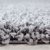 Hochflor Teppich Lux rund - 200 cm Durchmesser - Hellgrau Bild 2