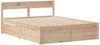 vidaXL Massivholzbett ohne Matratze 120x200 cm Kiefernholz 3307125 Bild 5