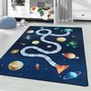 Kinder Teppich Paula Läufer - 80x120 cm - Marineblau Bild 2