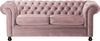 Home affaire 3-Sitzer BRONNOY Chesterfield Sofa mit aufwendiger Knopfheftung, Breite 193 cm, Sofa mit geschwungenen Armlehnen, Chesterfield-Optik, Glamour Bild 2