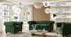 Home affaire 3-Sitzer BRONNOY Chesterfield Sofa mit aufwendiger Knopfheftung, Breite 193 cm, Sofa mit geschwungenen Armlehnen, Chesterfield-Optik, Glamour Bild 3