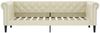 vidaXL Tagesbett Creme 100x200 cm Kunstleder 354232 Bild 3