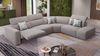 Sofanella Wohnlandschaft LENOLA Stoffgarnitur Sofalandschaft Ecksofa in Rot XL: 332 Breite x 109 Tiefe Bild 3