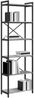 vidaXL Bücherregal Grau Sonoma 60 x 30 x 189,5 cm Holzwerkstoff 868380 Bild 3