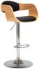vidaXL Barhocker 2 Stk. Schwarz Bugholz und Kunstleder [3052715] Bild 3