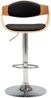 vidaXL Barhocker 2 Stk. Schwarz Bugholz und Kunstleder [3052715] Bild 4
