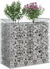 vidaXL Gabionen-Hochbeet Silber 42033308 Bild 3