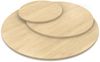 Dekor Spanplatte 19mm Tischplatte rund melaminharzbeschichtet Mandal Ahorn natur mit ABS Kante - Größe 70 x 70 cm - Höhe 1,9 cm - Farbe Mandal Ahorn Natur Bild 2