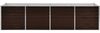 vidaXL Garten-Hochbeet Braun 320 x 80 x 77 cm Verzinkter Stahl 45715 Bild 3