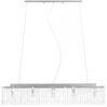 vidaXL Deckenleuchte mit Kristallperlen Silbern 104 cm E14 50860 Bild 5