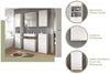 welltime Hochschrank CAPRI, Höhe 193 cm, 2 Türen mit Soft-Close-Funktion, 1 Schubkasten Mehrzweckschrank, Universalschrank, Badschrank, Badhochschrank Bild 3