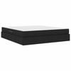 vidaXL Aufbewahrungsbett mit Matratze Schwarz 180 x 200 cm Polyester 3399678 Bild 5