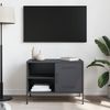 vidaXL TV-Schrank Anthrazit 68x39x50,5 cm Stahl 842998 Bild 3