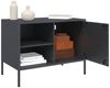 vidaXL TV-Schrank Anthrazit 68x39x50,5 cm Stahl 842998 Bild 5