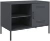 vidaXL TV-Schrank Anthrazit 68x39x50,5 cm Stahl 842998 Bild 2
