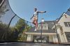 Salta 'First Class' Trampolin inkl. Leiter und Sicherheitsnetz, rund, Metall schwarz, Ø427x271 cm Bild 3
