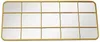 Vente-unique - SCIARA Spiegel Metall Gold - B 3 cm x H 140 cm x L 60 cm Bild 4