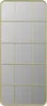 Vente-unique - SCIARA Spiegel Metall Gold - B 3 cm x H 140 cm x L 60 cm Bild 5